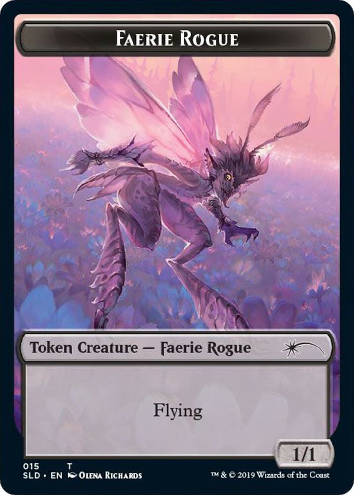 Faerie Rogue Token 15 card from Secret Lair Drop Series