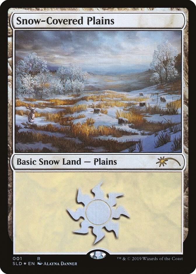 Snow-Covered Plains 1 card from Secret Lair Drop Series