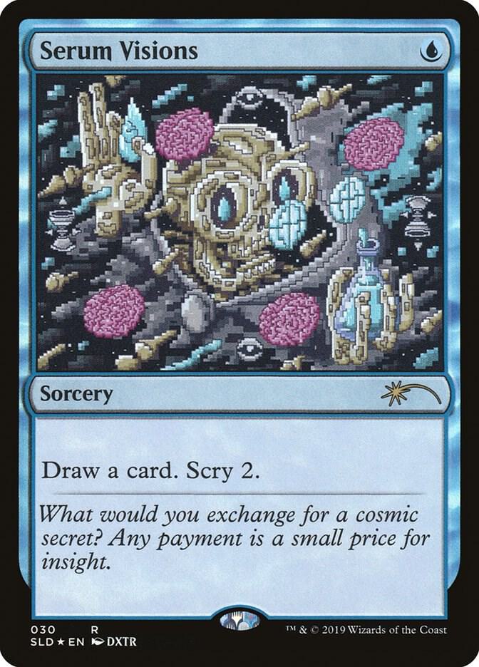 Serum Visions 30 card from Secret Lair Drop Series