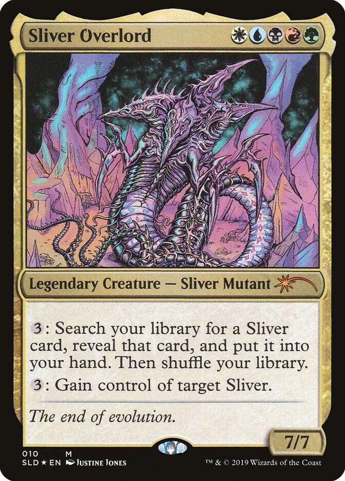 Sliver Overlord 10 card from Secret Lair Drop Series