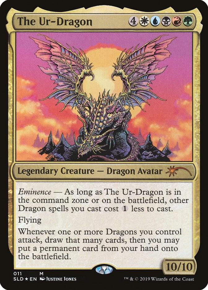 The Ur-Dragon 11 card from Secret Lair Drop Series