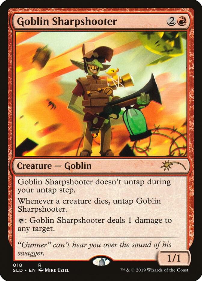 Goblin Sharpshooter 18 card from Secret Lair Drop Series