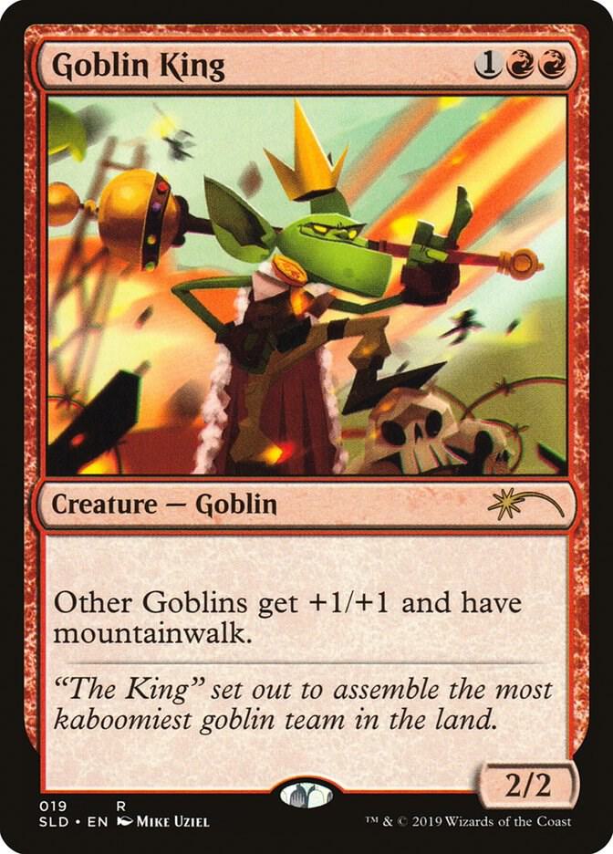 Goblin King 19 card from Secret Lair Drop Series