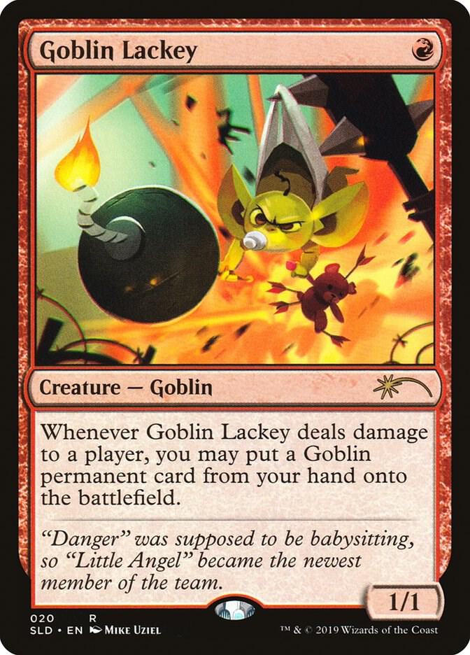 Goblin Lackey 20 card from Secret Lair Drop Series