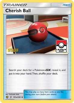 Cherish Ball (League Cup) [Staff] 191a/236 card from League & Championship Cards