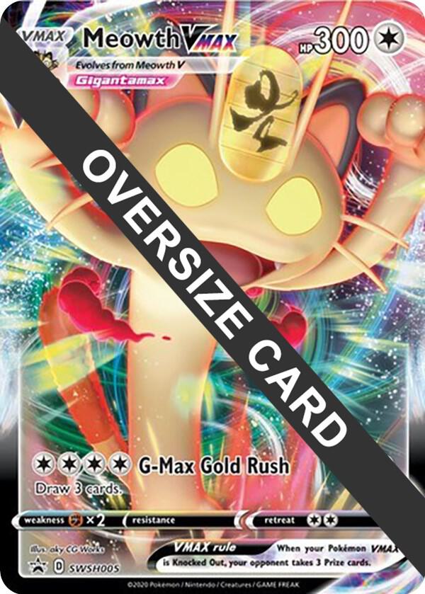 Meowth VMAX SWSH005 card from Jumbo Cards