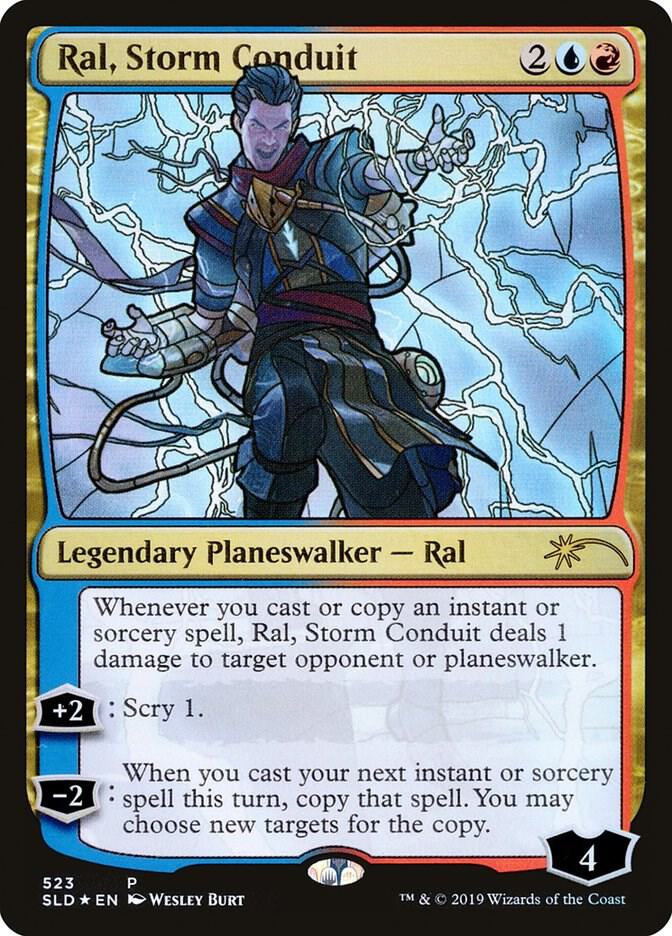 Ral, Storm Conduit (Stained Glass) 523 card from Secret Lair Drop Series