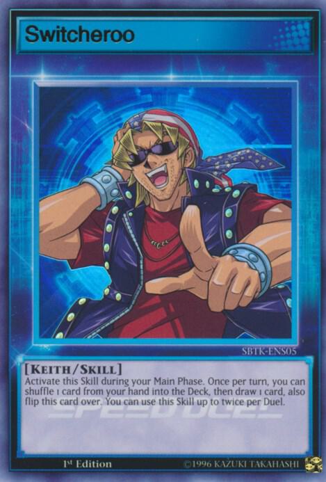 Switcheroo SBTK-ENS05 card from Speed Duel: Trials of the Kingdom