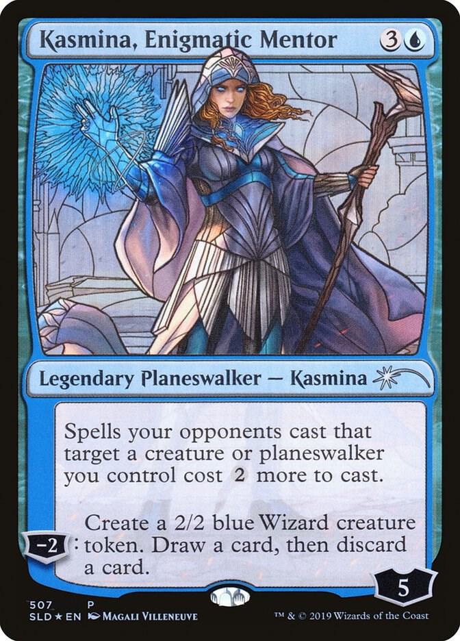 Kasmina, Enigmatic Mentor (Stained Glass) 507 card from Secret Lair Drop Series