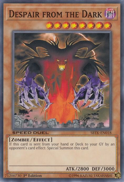 Despair from the Dark SBTK-EN018 card from Speed Duel: Trials of the Kingdom