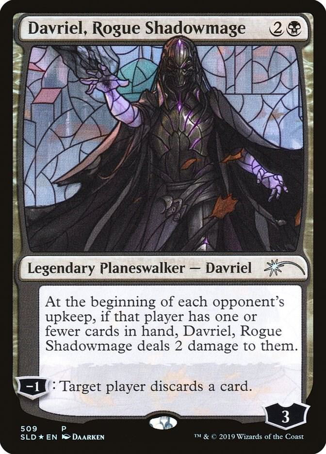 Davriel, Rogue Shadowmage (Stained Glass) 509 card from Secret Lair Drop Series