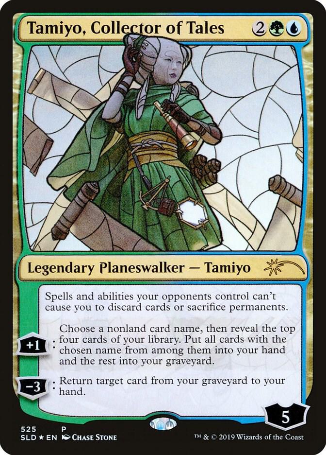 Tamiyo, Collector of Tales (Stained Glass) 525 card from Secret Lair Drop Series