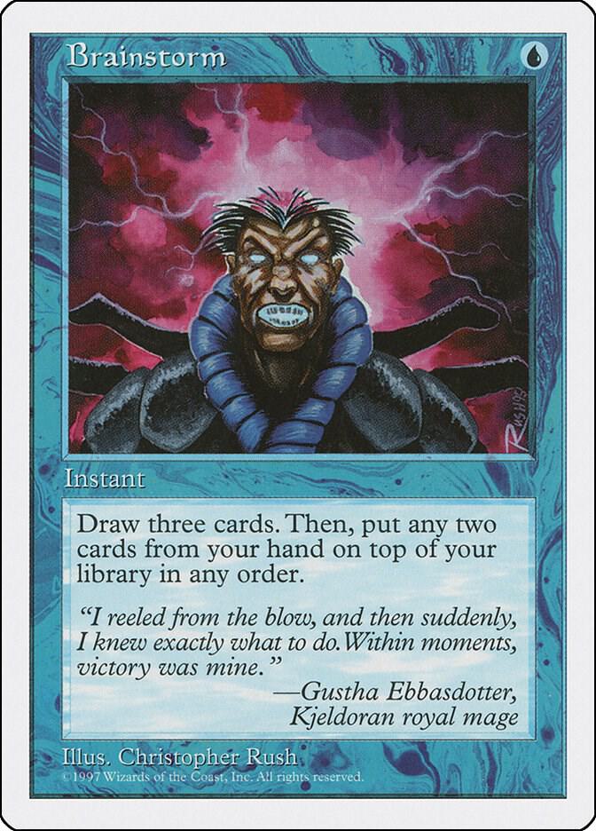 Brainstorm card from Fifth Edition
