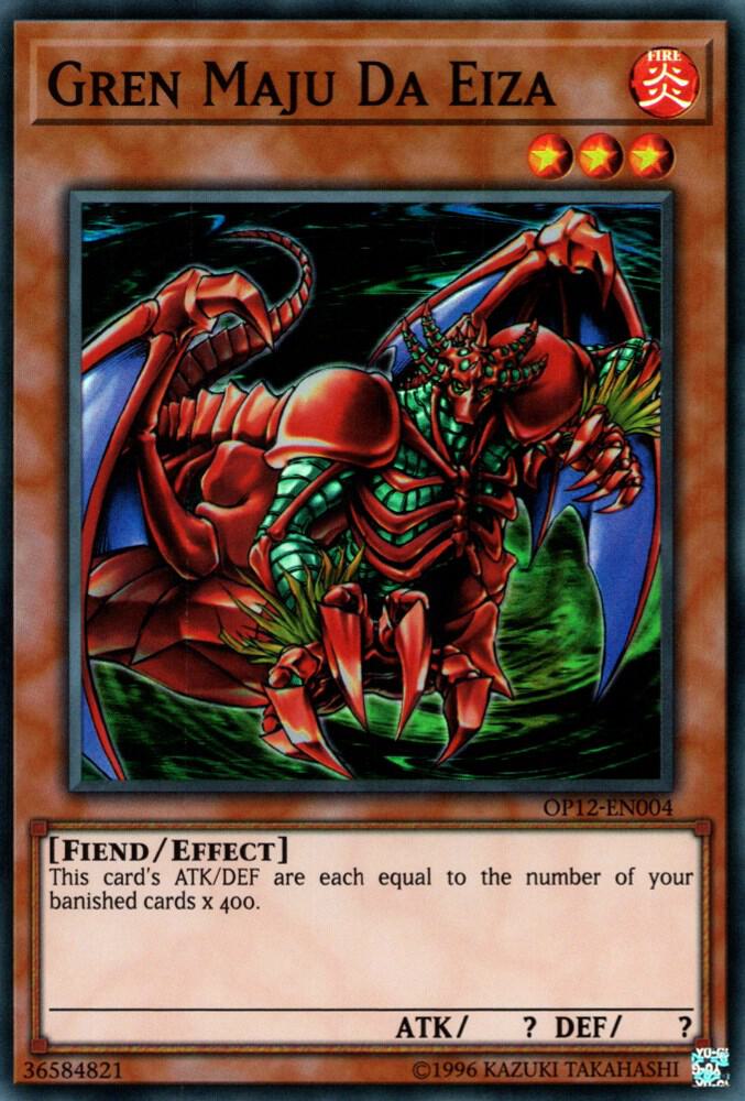 Gren Maju Da Eiza OP12-EN004 card from OTS Tournament Pack 12