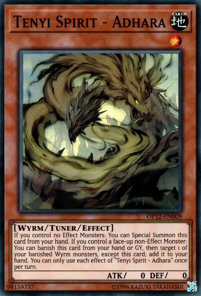 Tenyi Spirit - Adhara OP12-EN009 card from OTS Tournament Pack 12