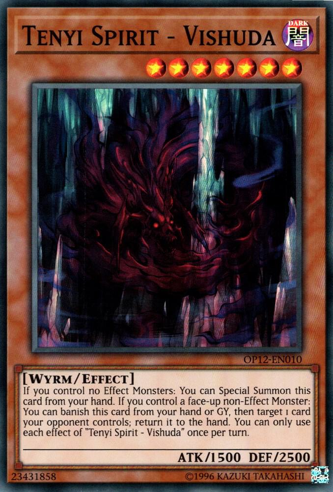 Tenyi Spirit - Vishuda OP12-EN010 card from OTS Tournament Pack 12