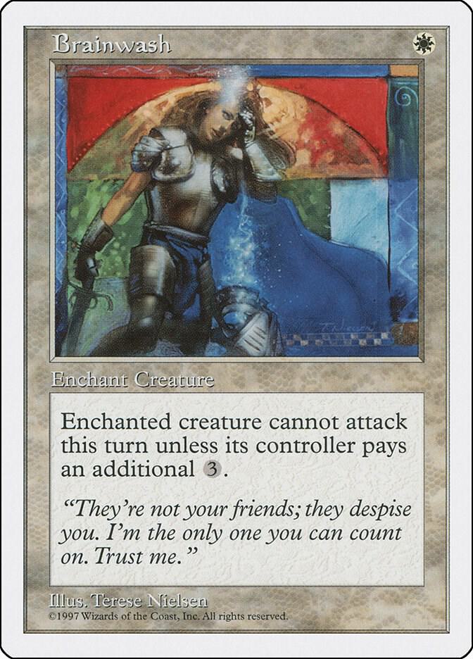 Brainwash card from Fifth Edition