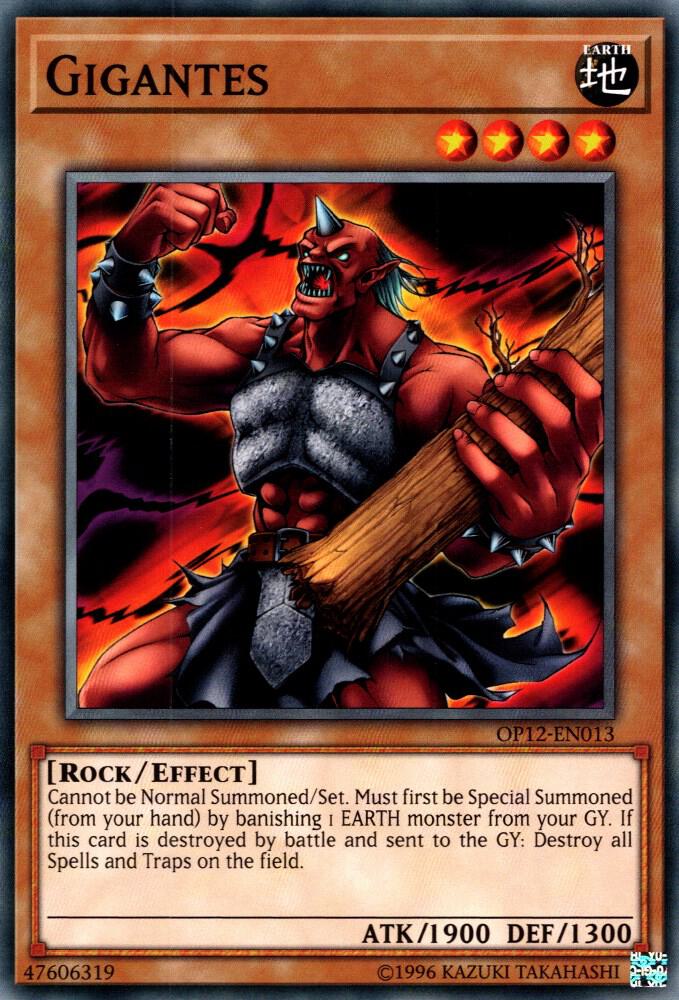 Gigantes OP12-EN013 card from OTS Tournament Pack 12