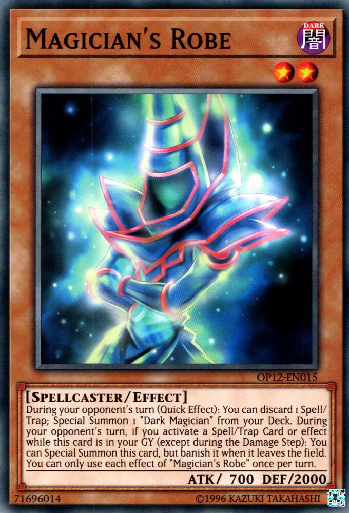 Magician's Robe OP12-EN015 card from OTS Tournament Pack 12