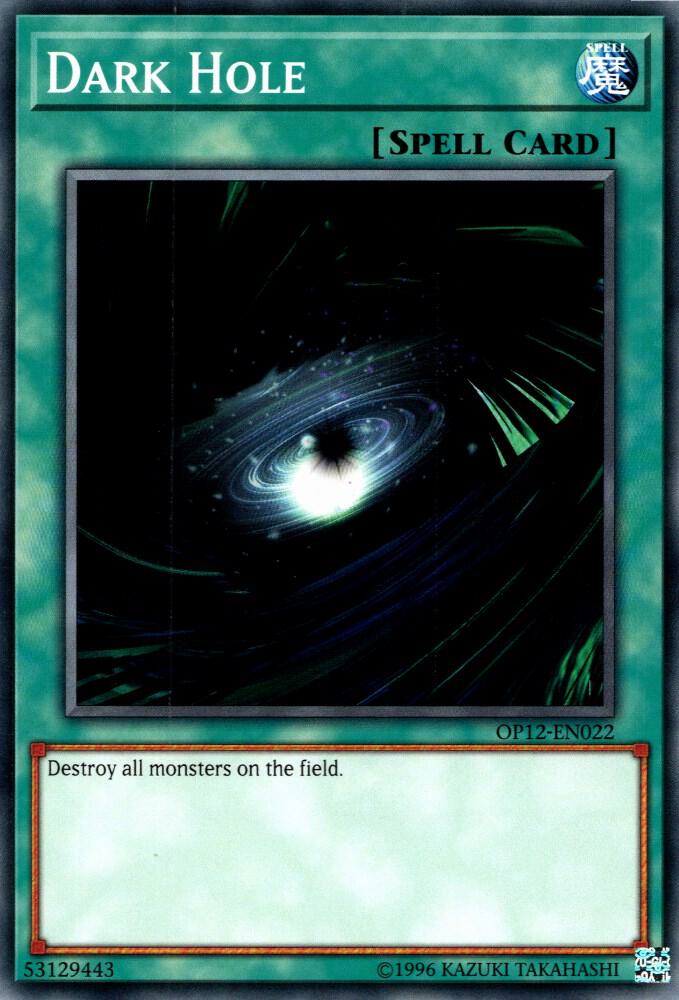 Dark Hole OP12-EN022 card from OTS Tournament Pack 12