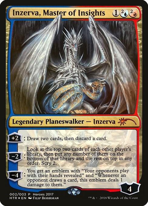 Inzerva, Master of Insights 2 card from Unique and Miscellaneous Promos