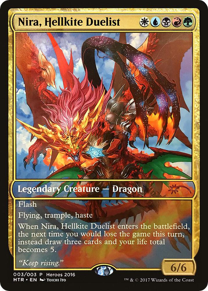 Nira, Hellkite Duelist 3 card from Unique and Miscellaneous Promos