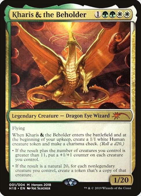 Kharis & The Beholder 1 card from Unique and Miscellaneous Promos