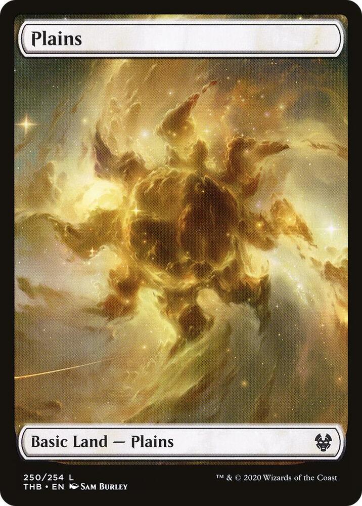 Plains 250 card from Theros Beyond Death