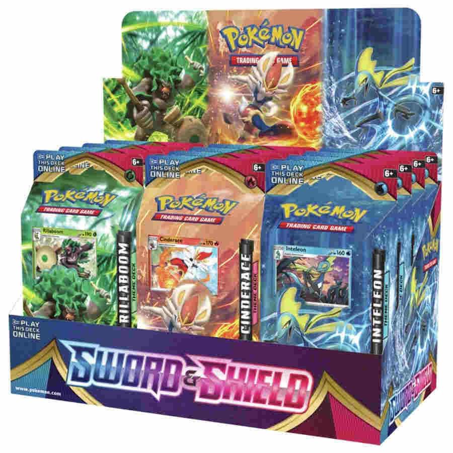 Sword & Shield Theme Deck Display card from SWSH01: Sword & Shield Base Set