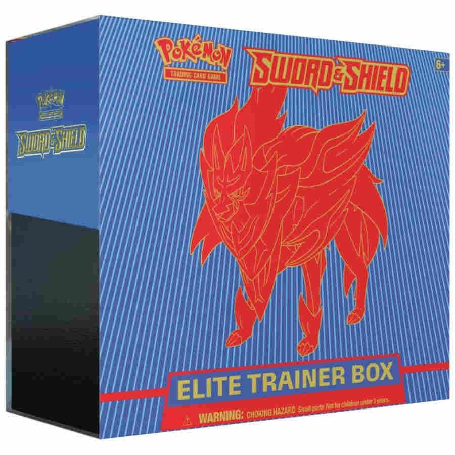 Sword & Shield Elite Trainer Box [Zamazenta] card from SWSH01: Sword & Shield Base Set