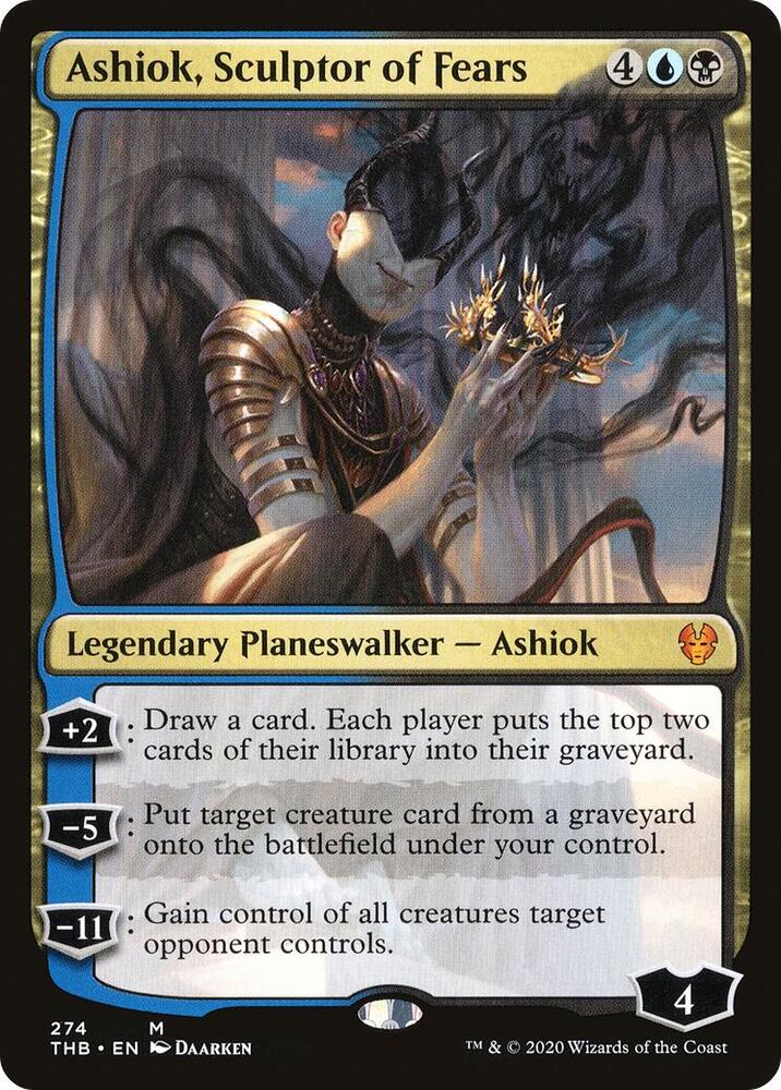 Ashiok, Sculptor of Fears 274 card from Theros Beyond Death