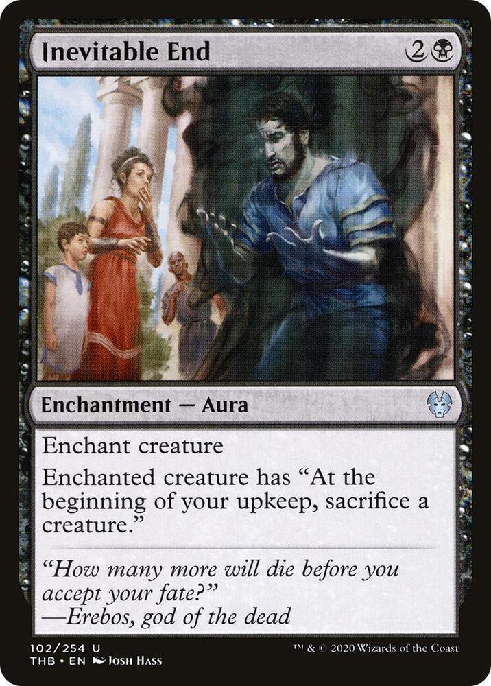 Inevitable End 102 card from Theros Beyond Death