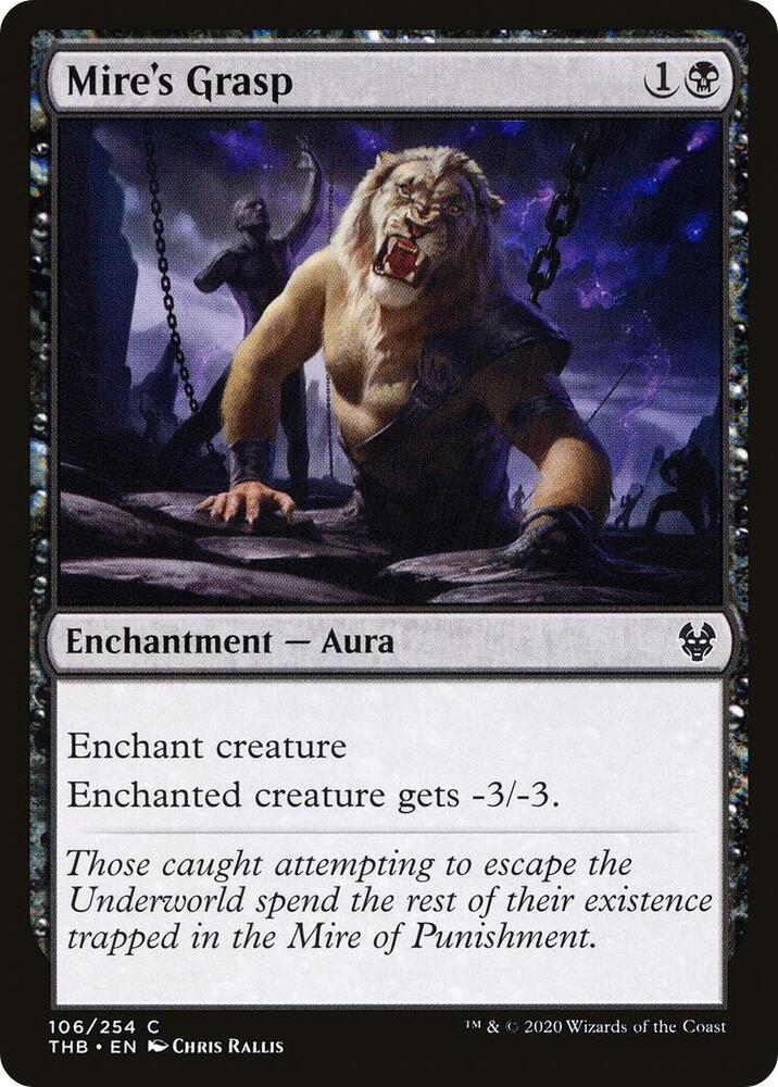 Mire's Grasp 106 card from Theros Beyond Death