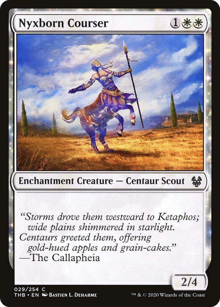 Nyxborn Courser 29 card from Theros Beyond Death