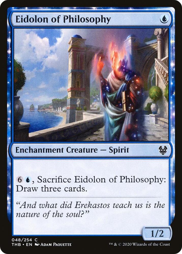 Eidolon of Philosophy 48 card from Theros Beyond Death