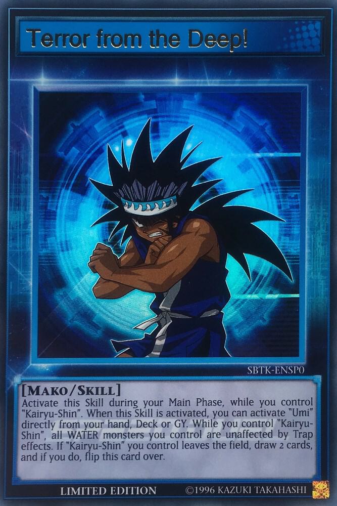 Terror from the Deep! SBTK-ENSP0 card from Speed Duel: Trials of the Kingdom