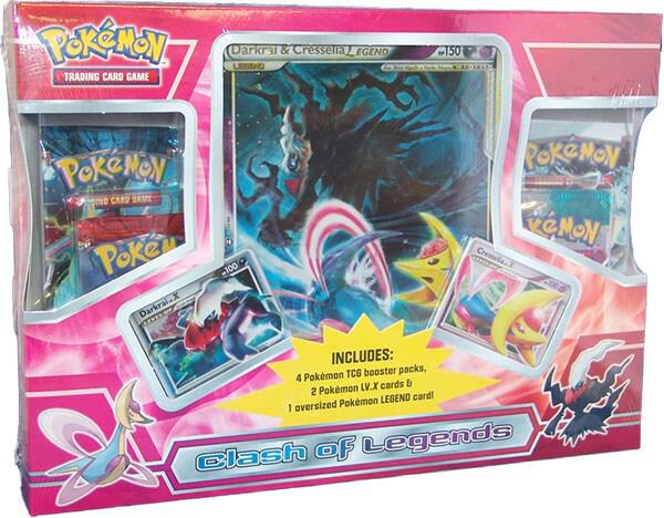 Clash of Legends Box - Darkrai & Cresselia Legend sealed product from Miscellaneous Cards & Products