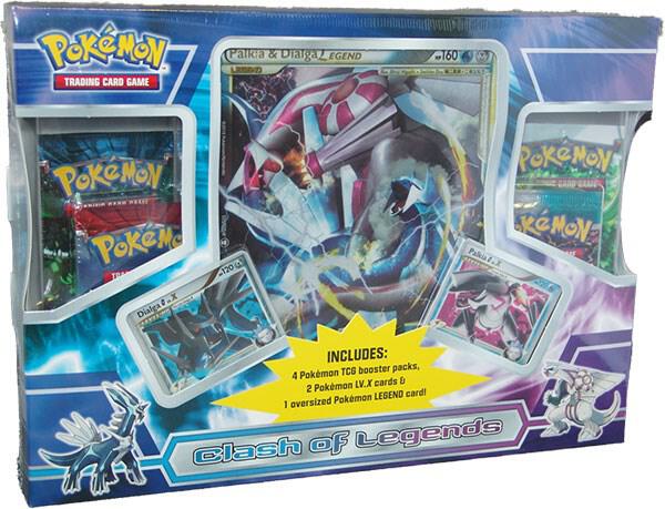 Clash of Legends Box - Dialga & Palkia Legend sealed product from Miscellaneous Cards & Products