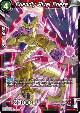 Friendly Rival Frieza SD11-02 card from Universal Onslaught