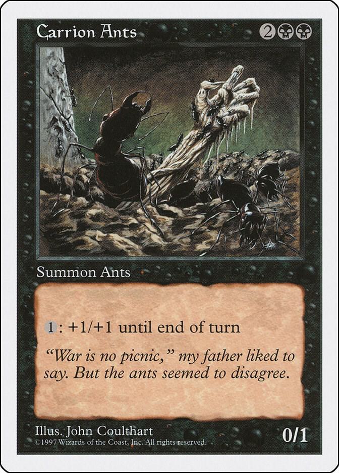 Carrion Ants card from Fifth Edition