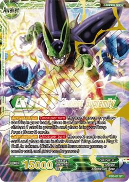 Cell // Cell & Cell Jr., Endless Supremity XD3-01 card from Universal Onslaught