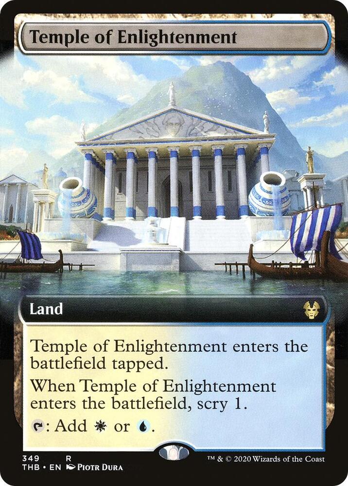 Temple of Enlightenment (Extended Art) 349 card from Theros Beyond Death