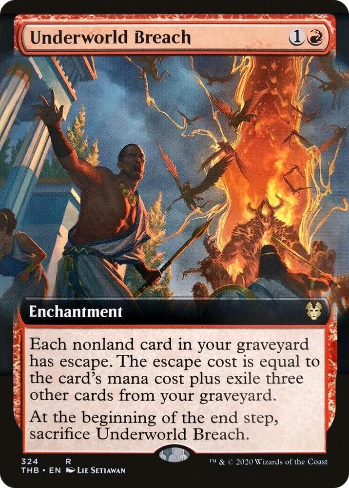 Underworld Breach (Extended Art) 324 card from Theros Beyond Death