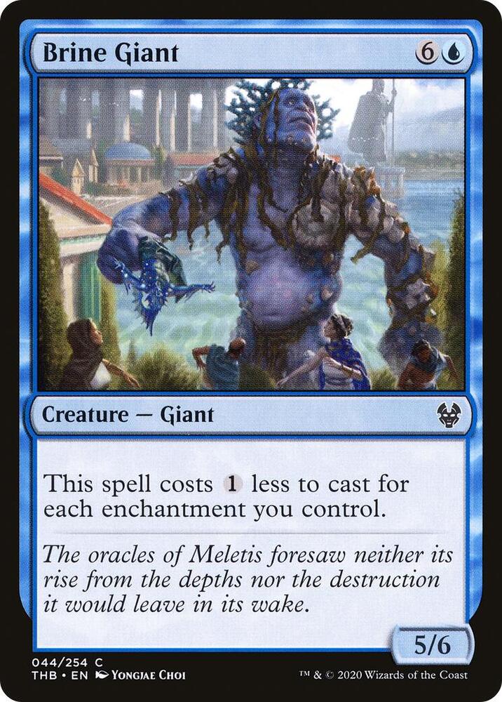 Brine Giant 44 card from Theros Beyond Death