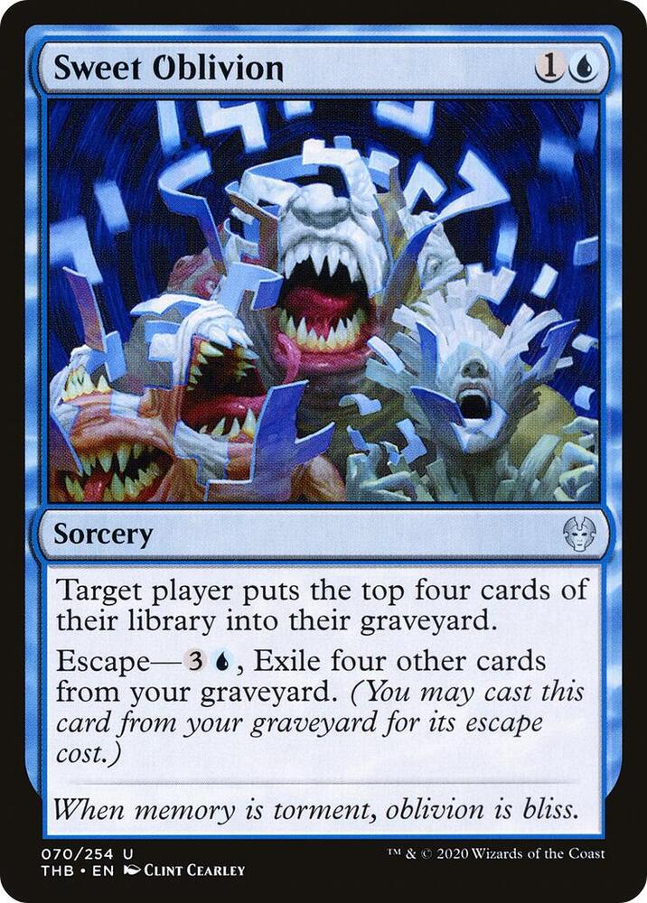 Sweet Oblivion 70 card from Theros Beyond Death