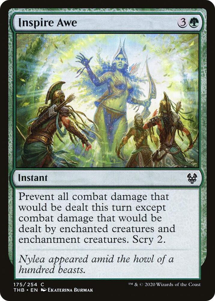 Inspire Awe 175 card from Theros Beyond Death