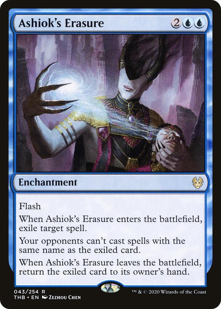 Ashiok's Erasure 43 card from Theros Beyond Death