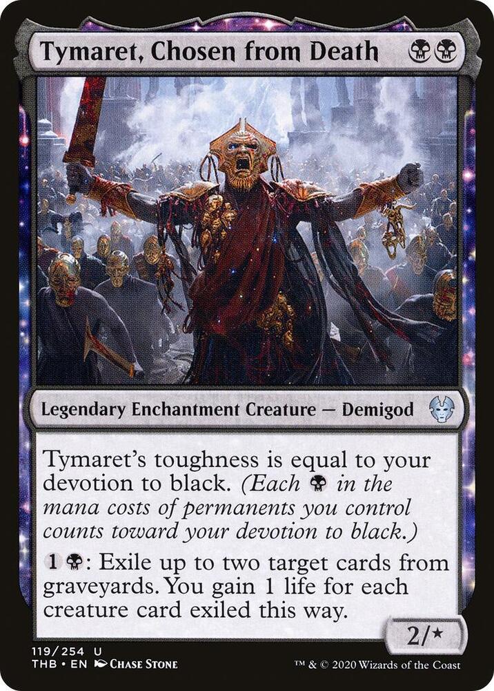 Tymaret, Chosen from Death 119 card from Theros Beyond Death