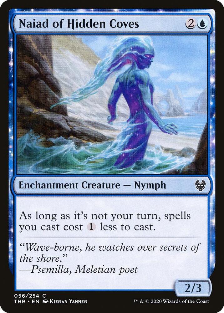 Naiad of Hidden Coves 56 card from Theros Beyond Death