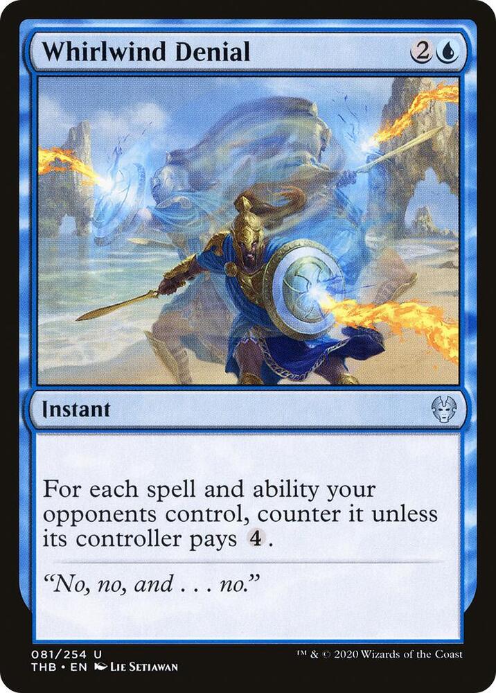 Whirlwind Denial 81 card from Theros Beyond Death